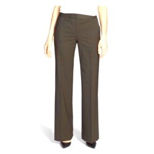 Lafayette 148 New York Womens Delancey Wide Leg Dress Pant Size 14 Gray‎